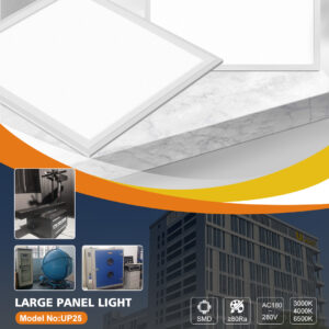 Indoor 48 Watt 4800 Lumen LED Panel Light CRI80  IECEE certificate