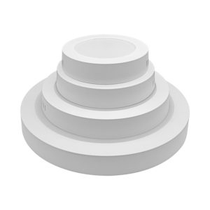 Plastic housing DOB surface downlight