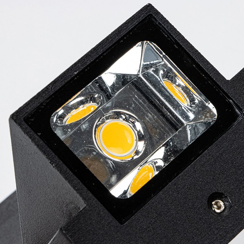 Square Grid Up-Down LED Wall Light, Built for Villa & Facade Lighting - Image 2