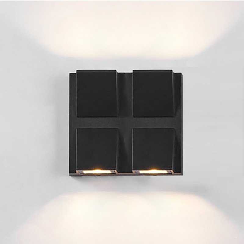 Square Grid Up-Down LED Wall Light, Built for Villa & Facade Lighting - Image 3