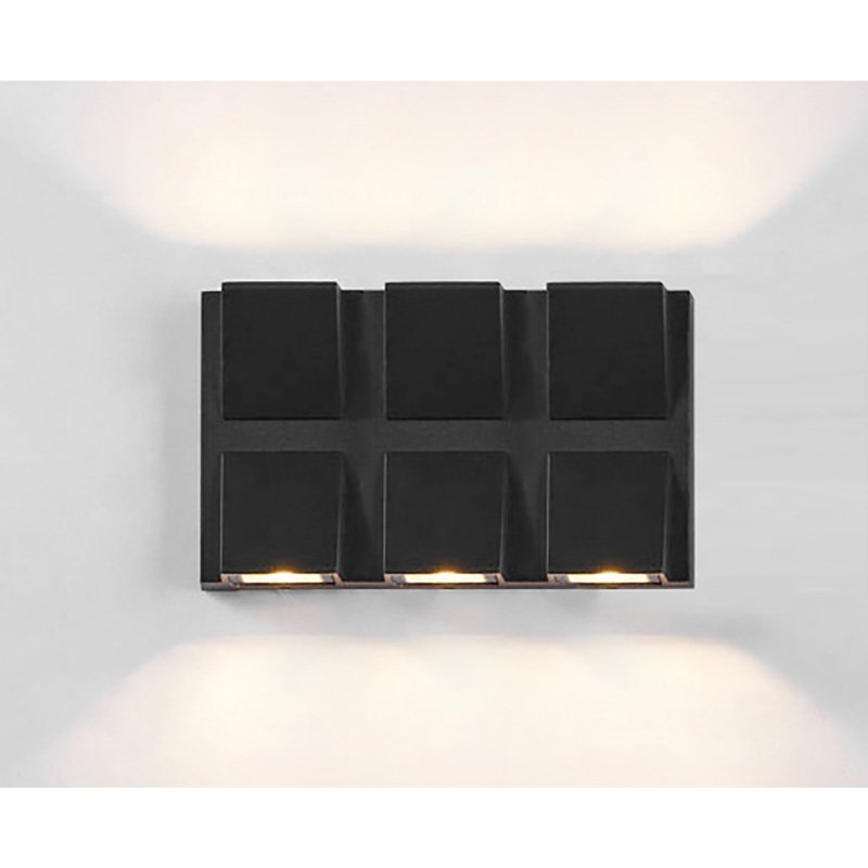Square Grid Up-Down LED Wall Light, Built for Villa & Facade Lighting - Image 4